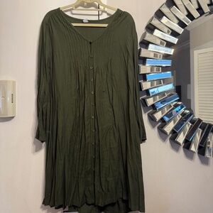NWT 3/4 Sleeve Dress Size L